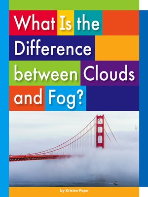 cover image of What Is the Difference between Clouds and Fog?